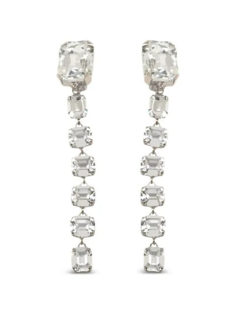 Silvia Gnecchi Tamara crystal-embellished drop earrings