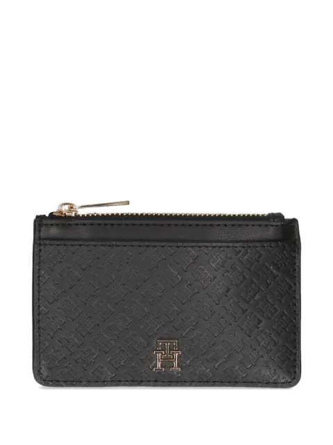 Tommy Hilfiger zip textured cardholder