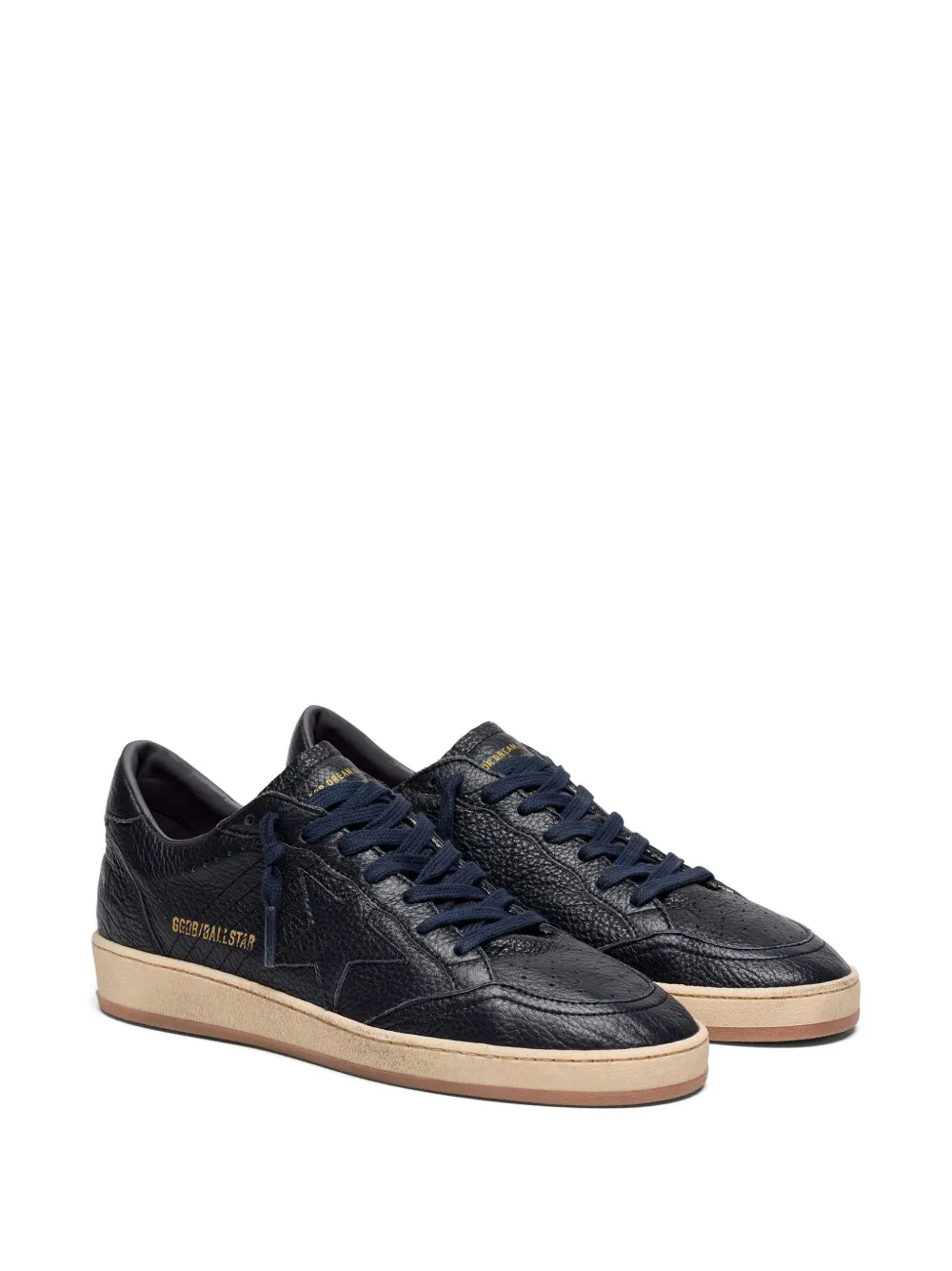 Golden Goose Ballstar leren sneakers met sterdetail Blauw