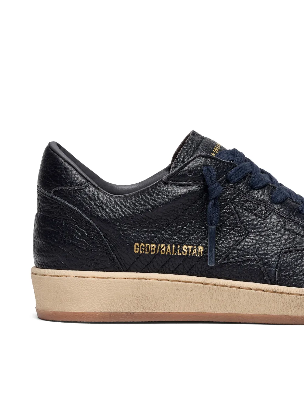Golden Goose Ballstar leren sneakers met sterdetail Blauw