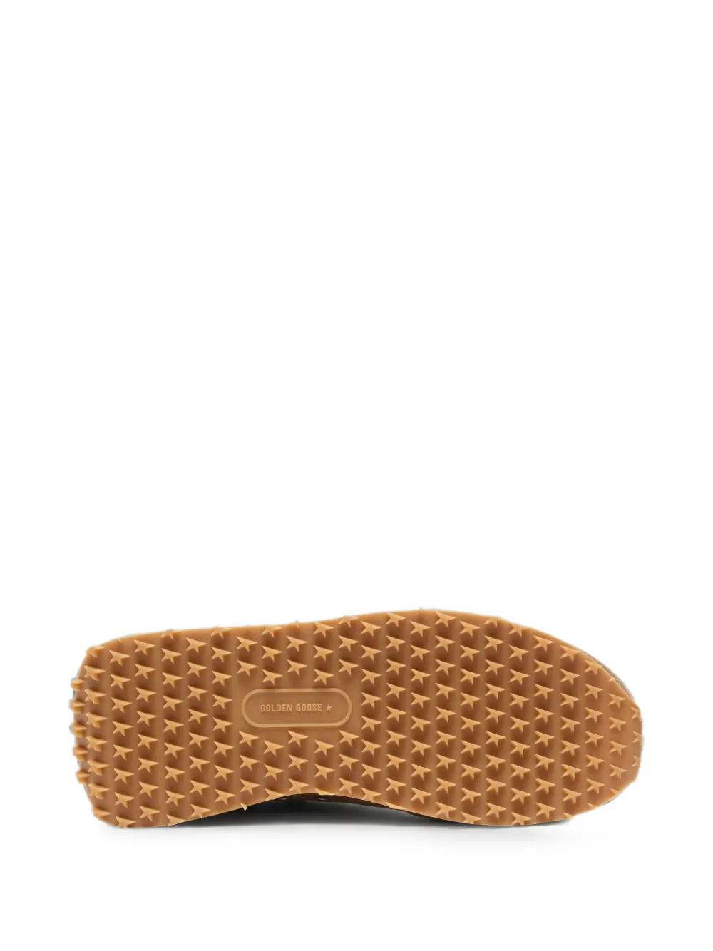 Golden Goose Marathon sneakers met ster Beige