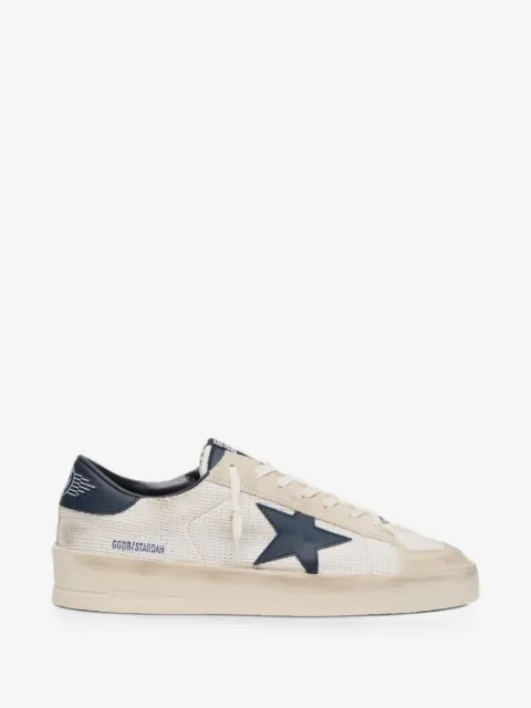Golden Goose Stardan in beige suede with blue star