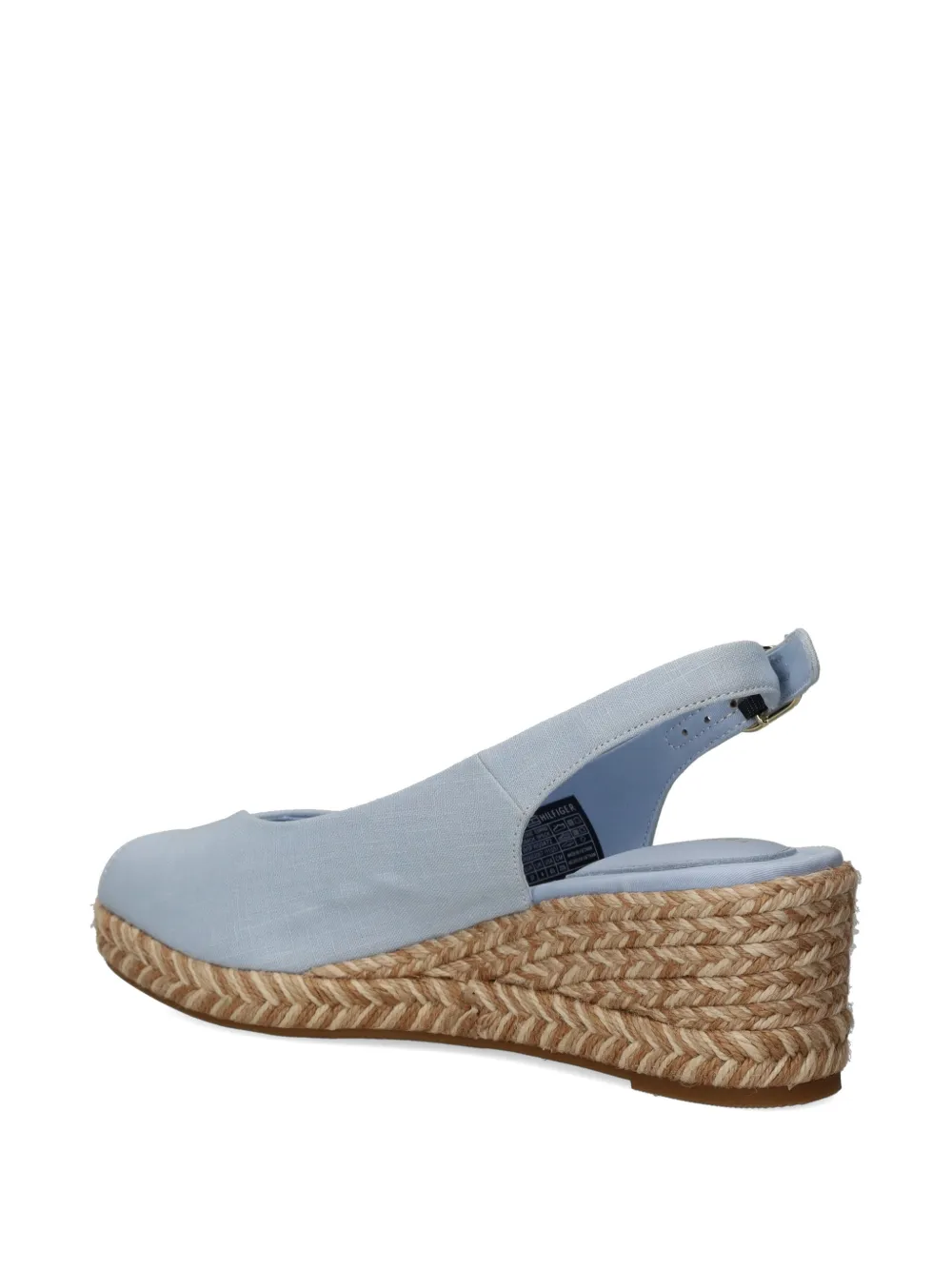 Tommy Hilfiger Sandalen met sleehak Blauw