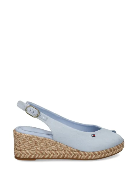 Tommy Hilfiger wedge buckle sandals