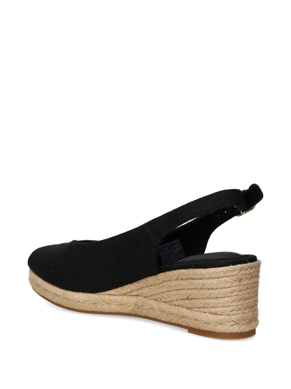 Tommy Hilfiger Sandalen met open neus Zwart