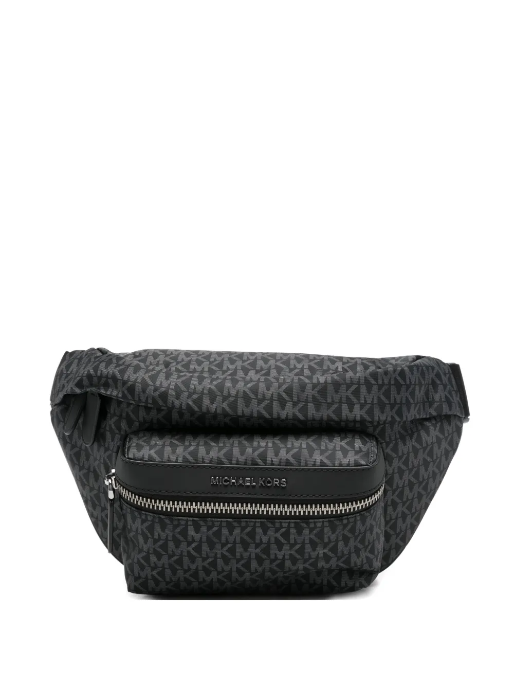 Michael Kors Brooklyn monogram-pattern logo-plaque belt bag - Nero