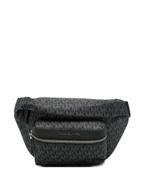 Michael Kors Brooklyn monogram-pattern logo-plaque belt bag