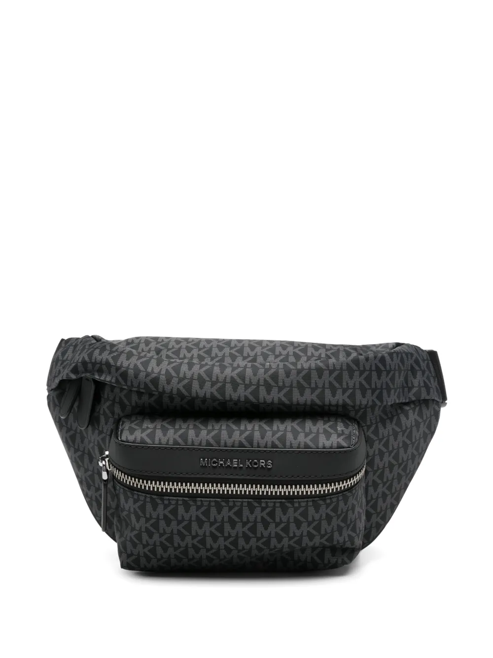 Michael Kors Brooklyn monogram-pattern logo-plaque belt bag - Nero