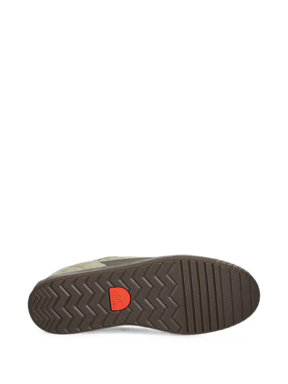 SOREL suede panelled sneakers Groen