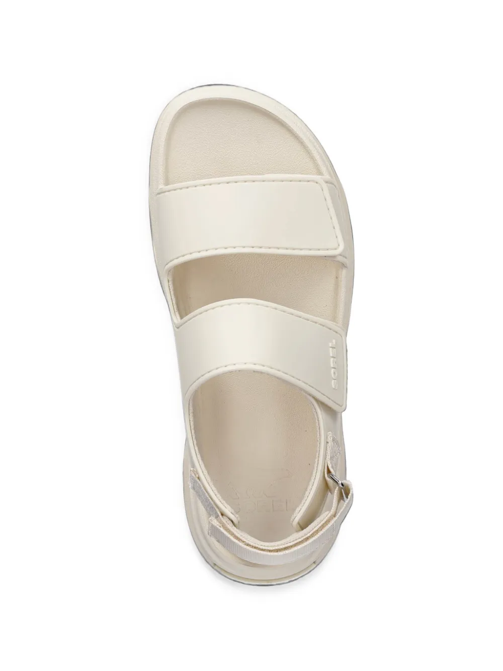 SOREL touch-strap platform sandals Wit