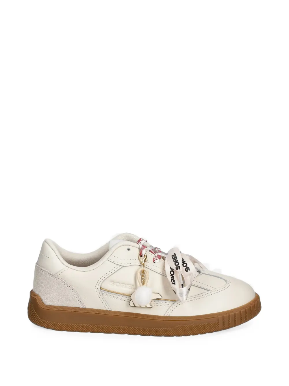 SOREL Ona™ Drift LX logo-lace panelled sneakers Beige