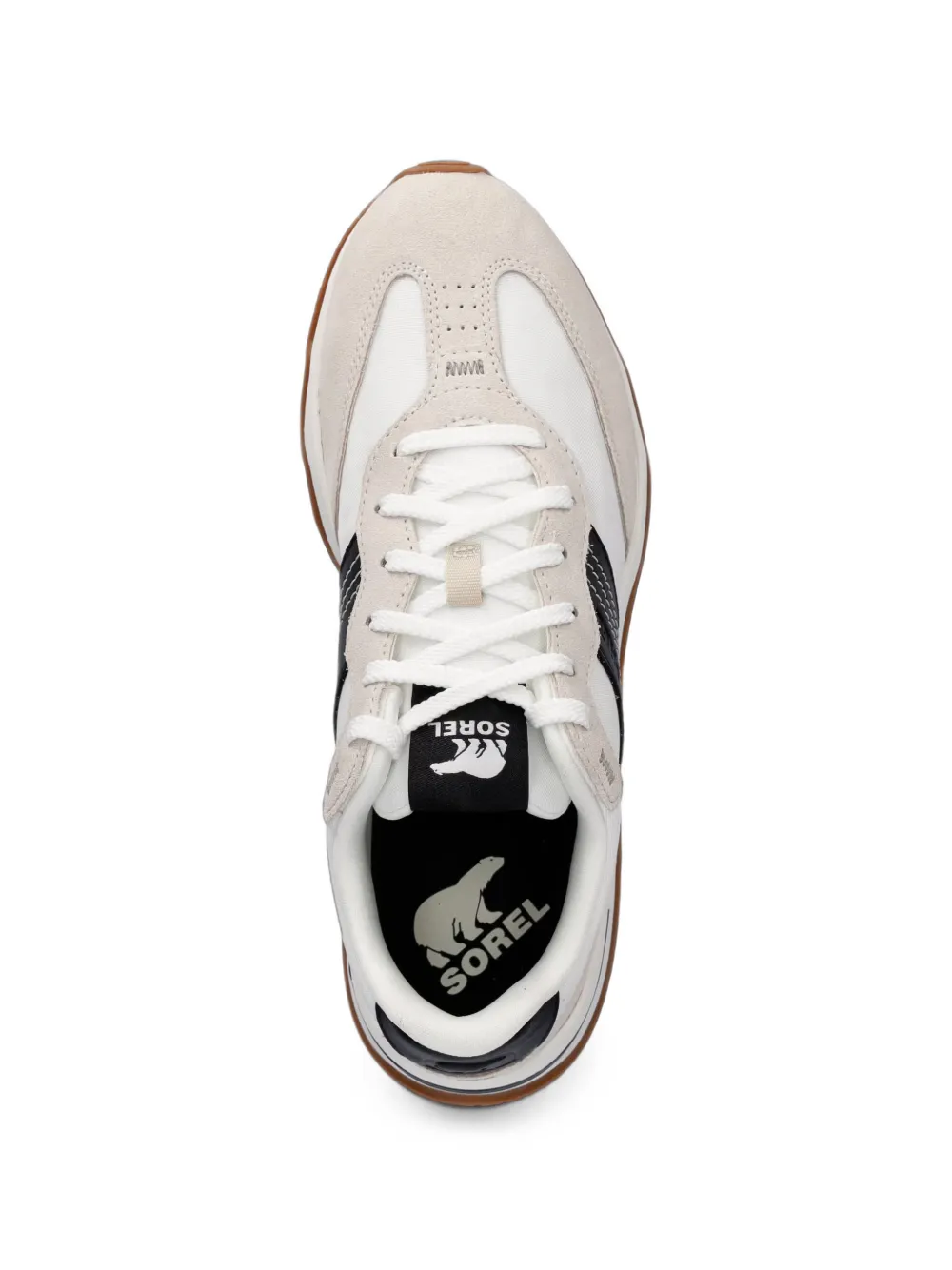 SOREL Kinetic™ Ember suede-panelled sneakers Wit