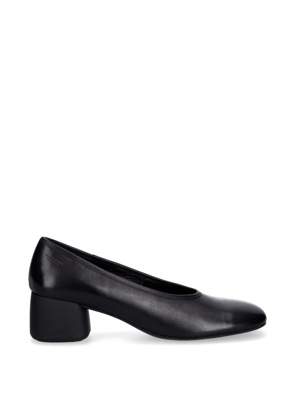 VAGABOND Livia square-toe block-heel pumps Zwart