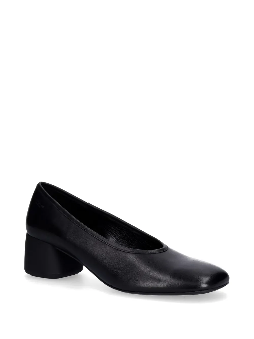 VAGABOND Livia square-toe block-heel pumps Zwart