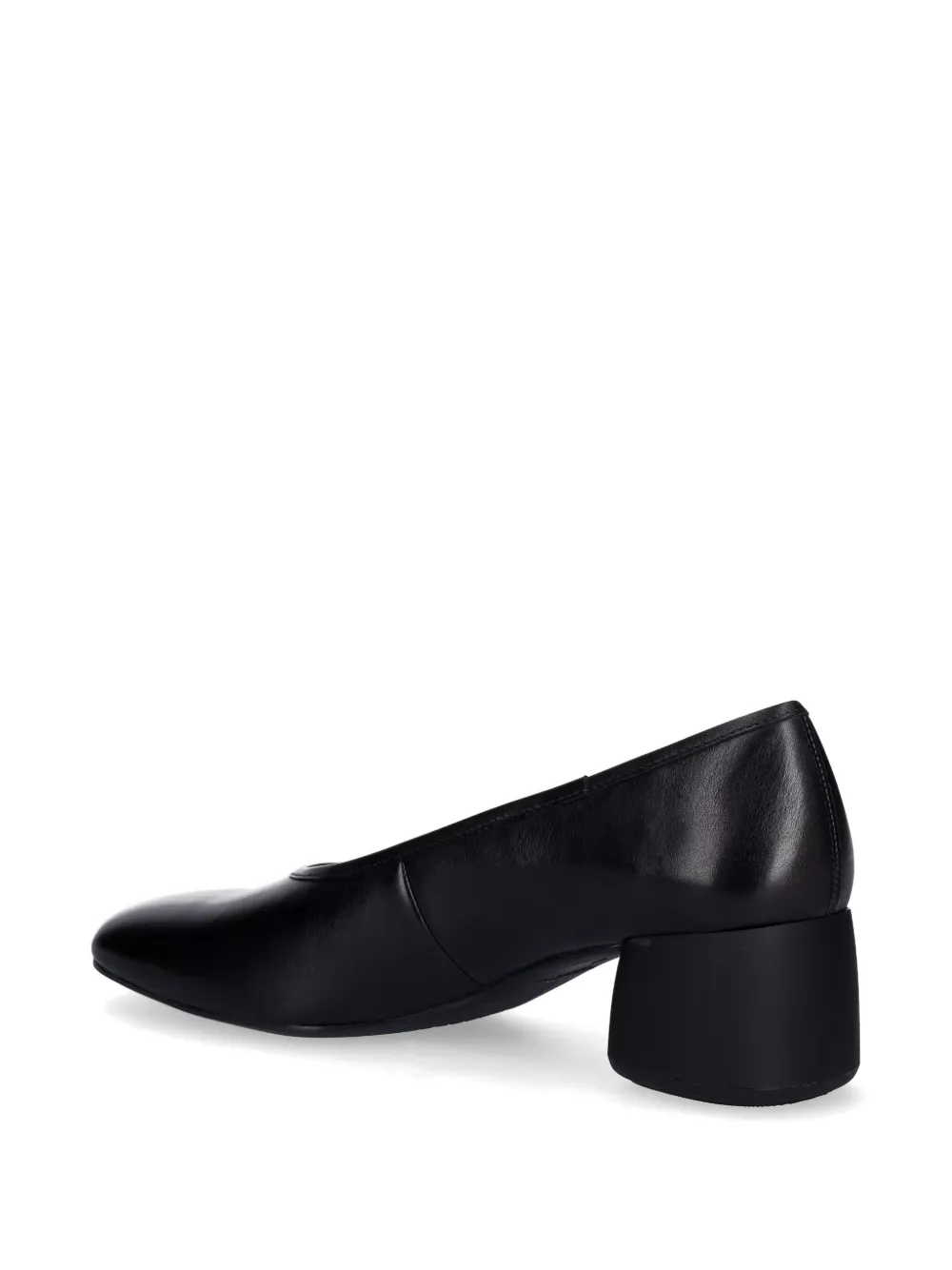 VAGABOND Livia square-toe block-heel pumps Zwart