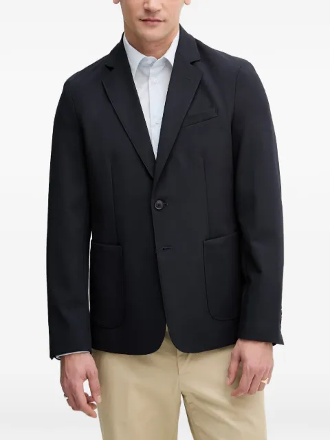 Benetton blazer con solapas de muesca y botones