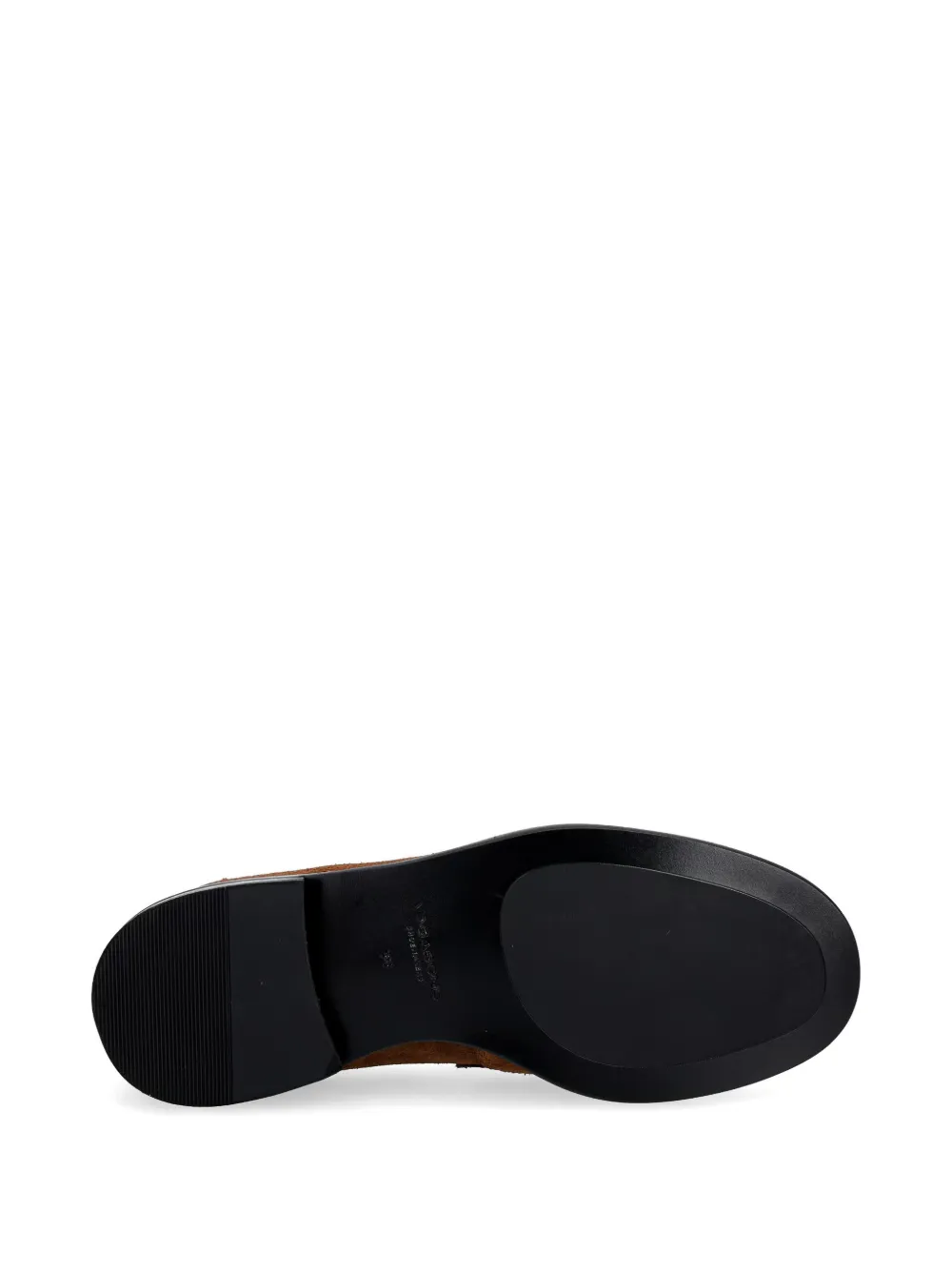 VAGABOND Linn suede penny loafers Bruin