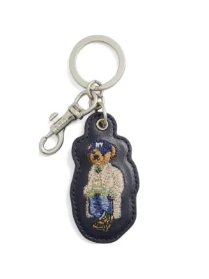 Polo Ralph Lauren ポロベア レザーキーホルダー | ブラウン | FARFETCH JP
