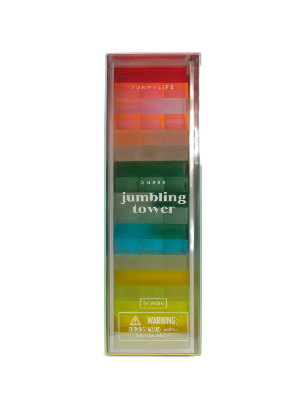 Sunnylife Kids Lucite jumbling tower - Gelb