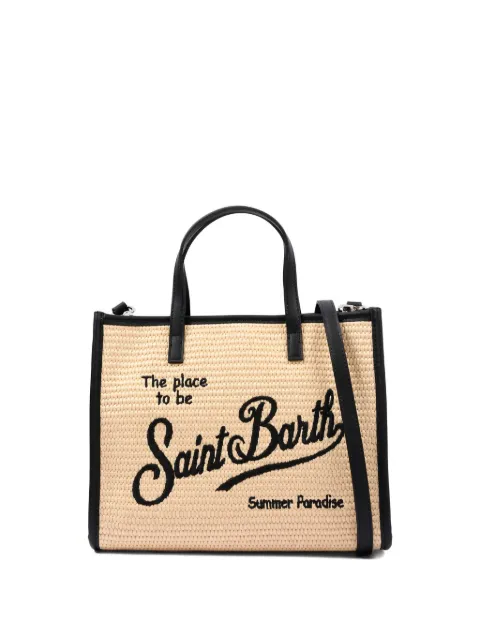 MC2 Saint Barth Kids embroidery top handle bag