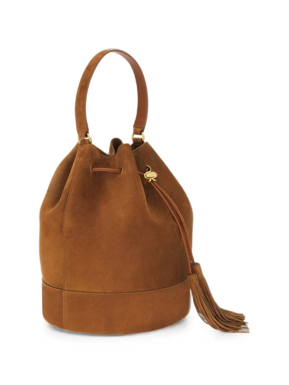Gianvito Rossi Sienna 22 Bucket Bag in Brown, view 2