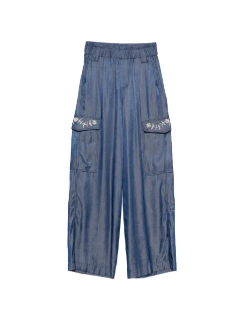 LIU JO pocket belt-loop trousers