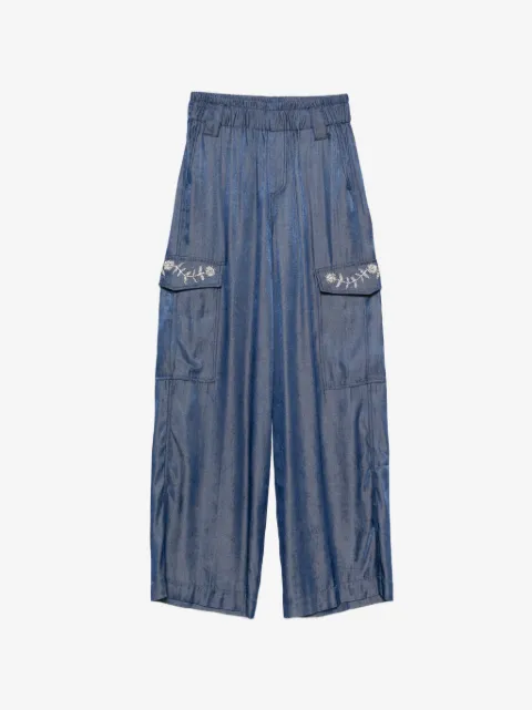 LIU JO pocket belt-loop trousers