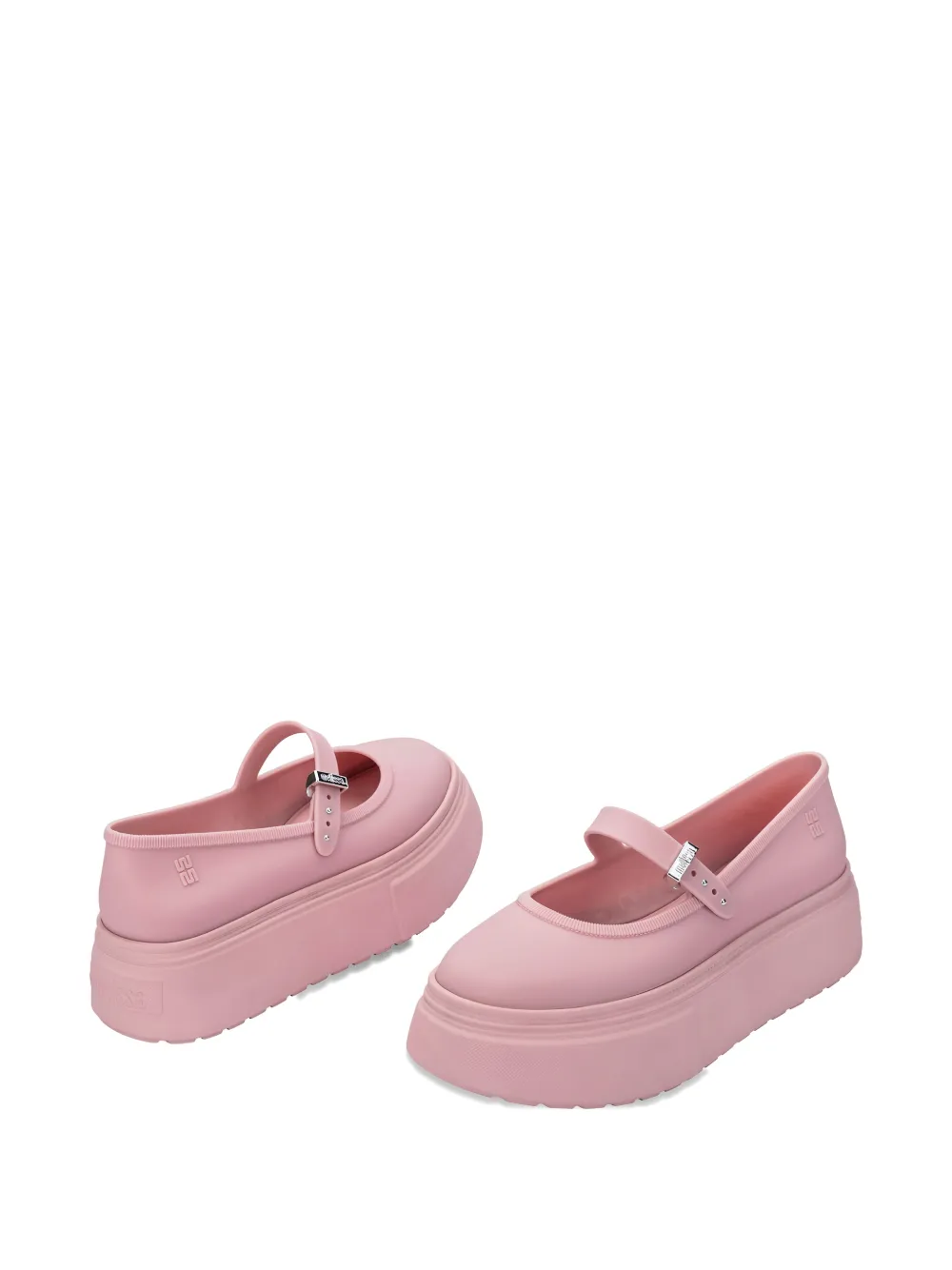 Melissa Soft Ballerina Platform ballet flats Roze