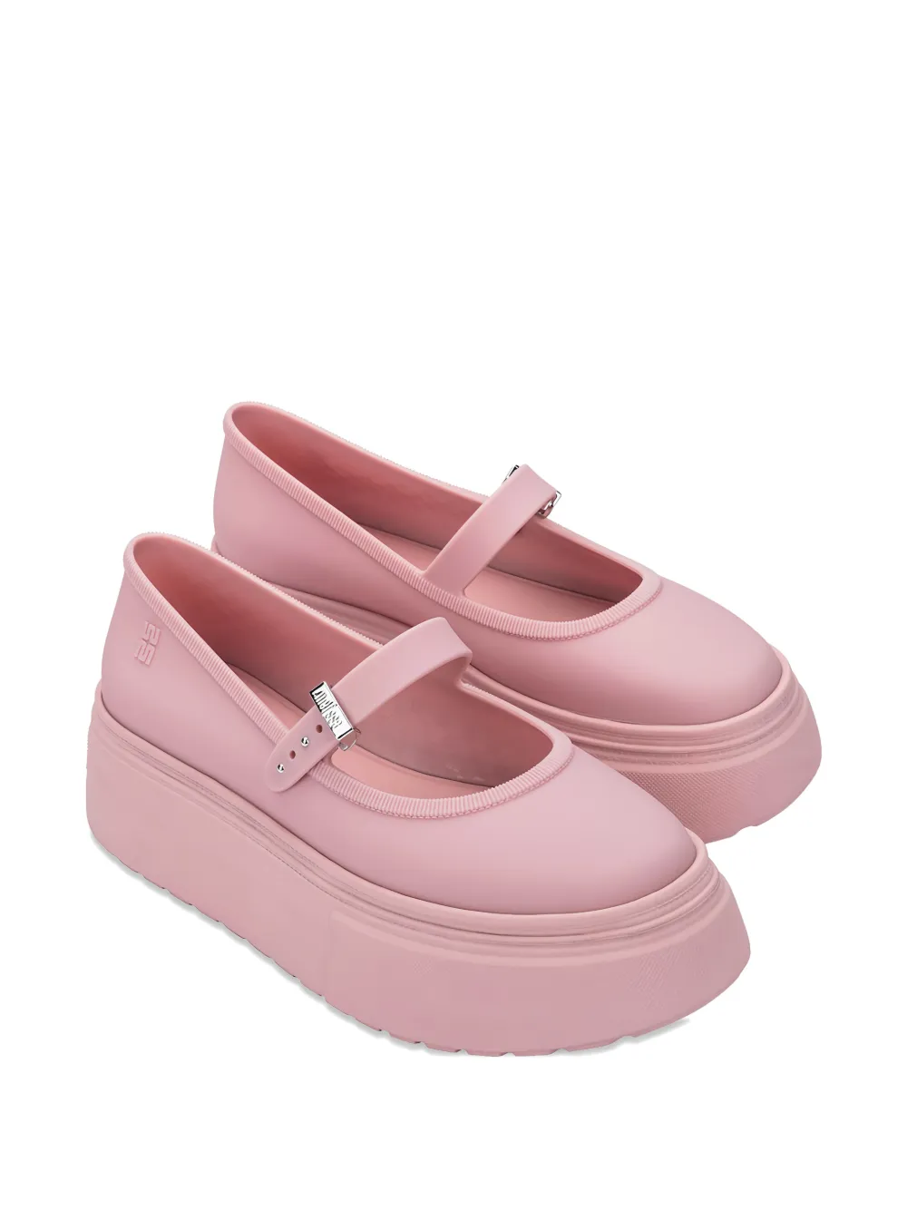 Melissa Soft Ballerina Platform ballet flats Roze