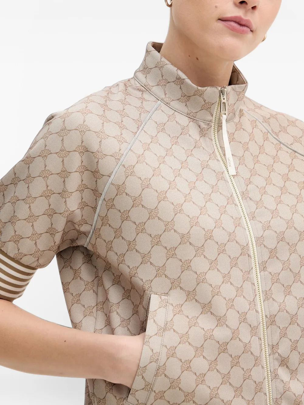 Joop! Jack met monogram-print Beige