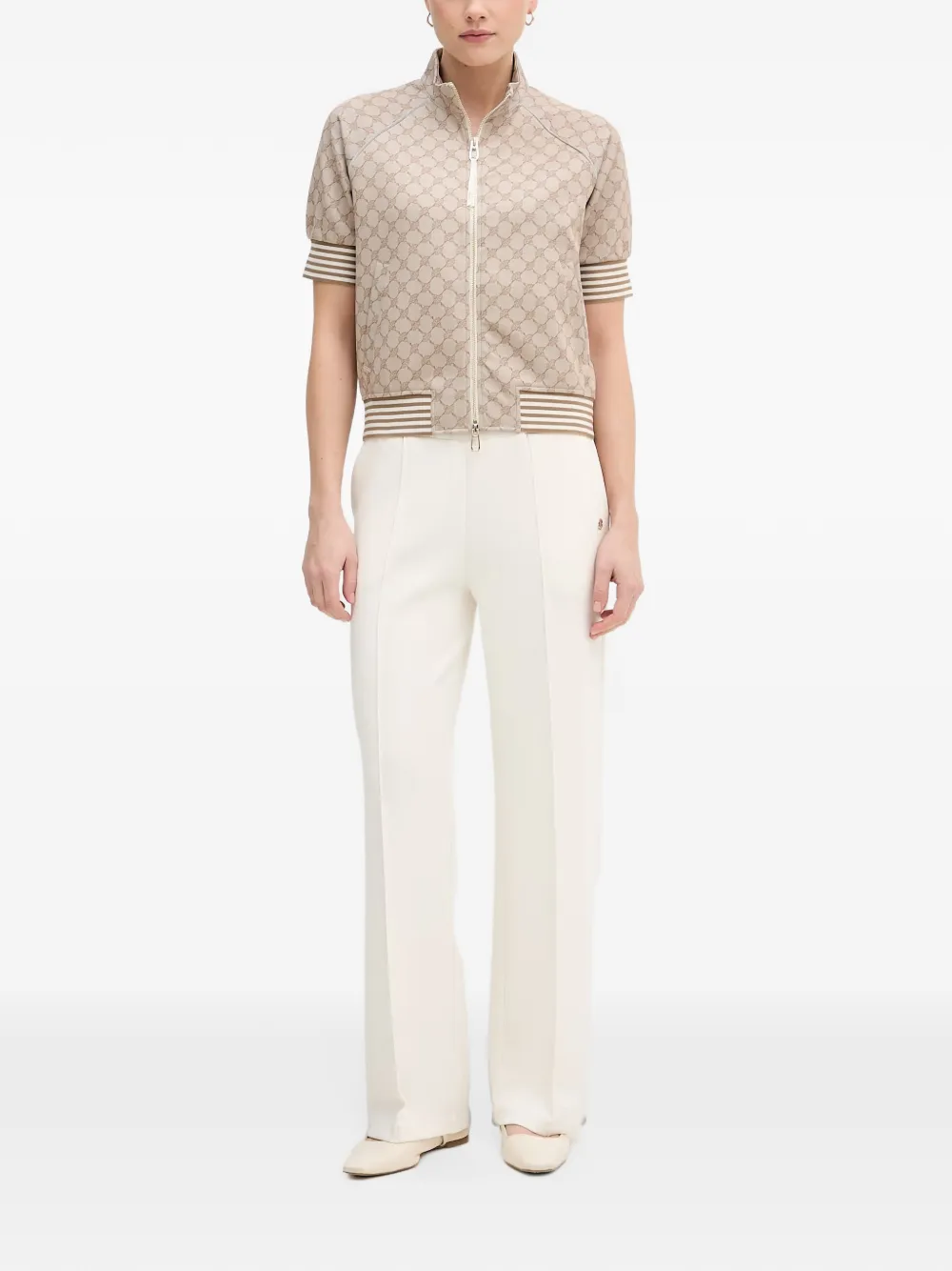 Joop! Jack met monogram-print Beige