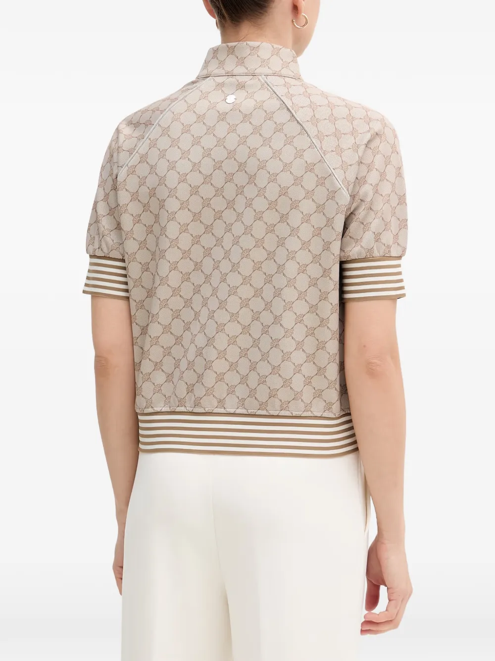 Joop! Jack met monogram-print Beige