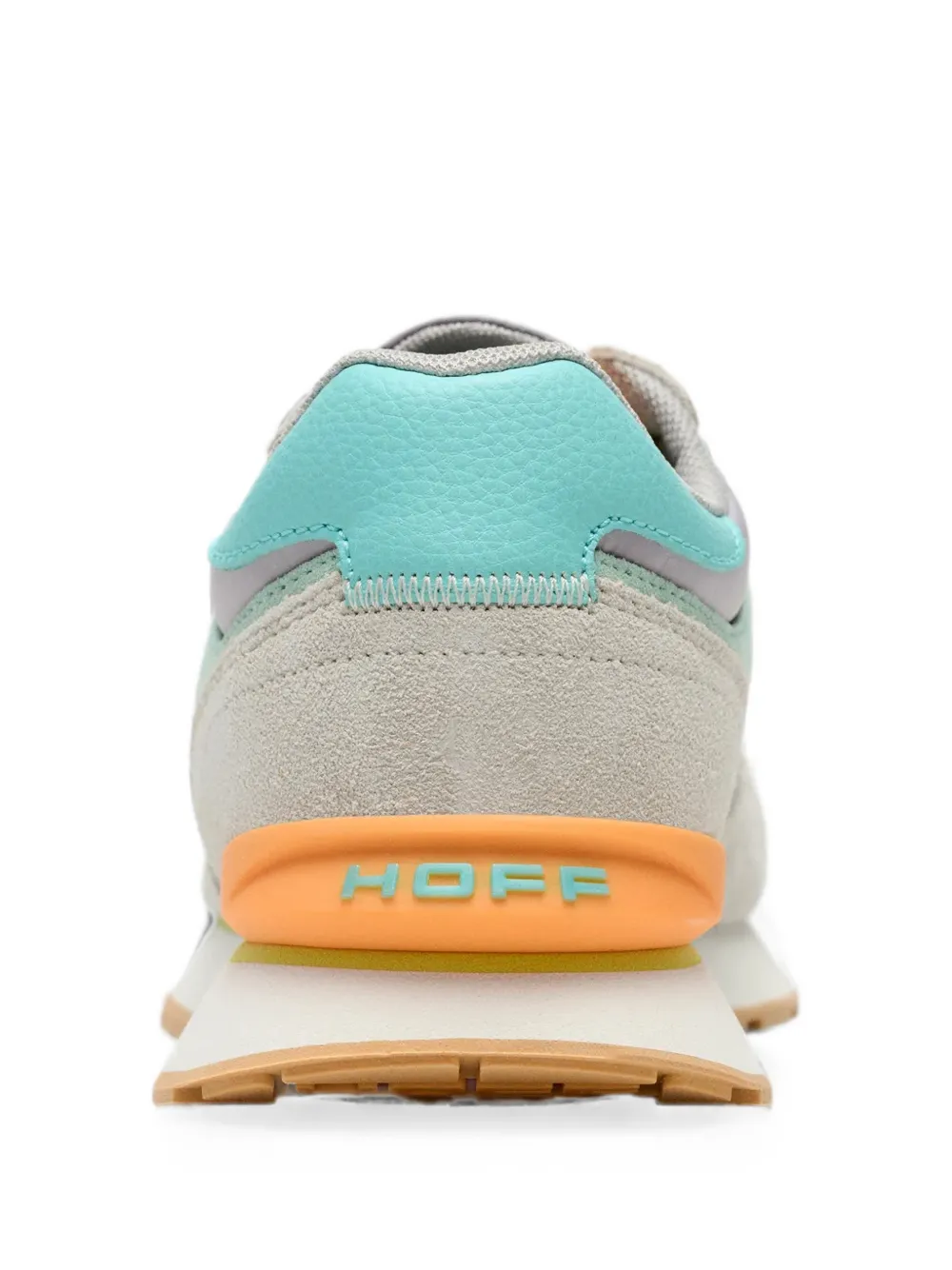 Hoff City Dopamine panelled suede-trim sneakers Paars
