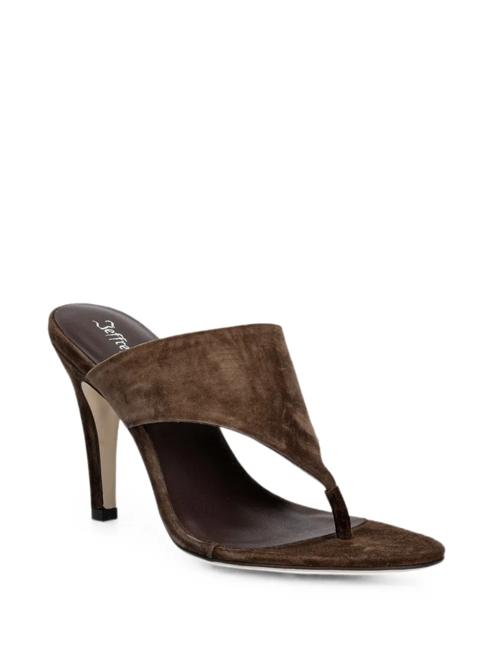 Jeffrey Campbell Marilla suede thong-strap sandals Bruin