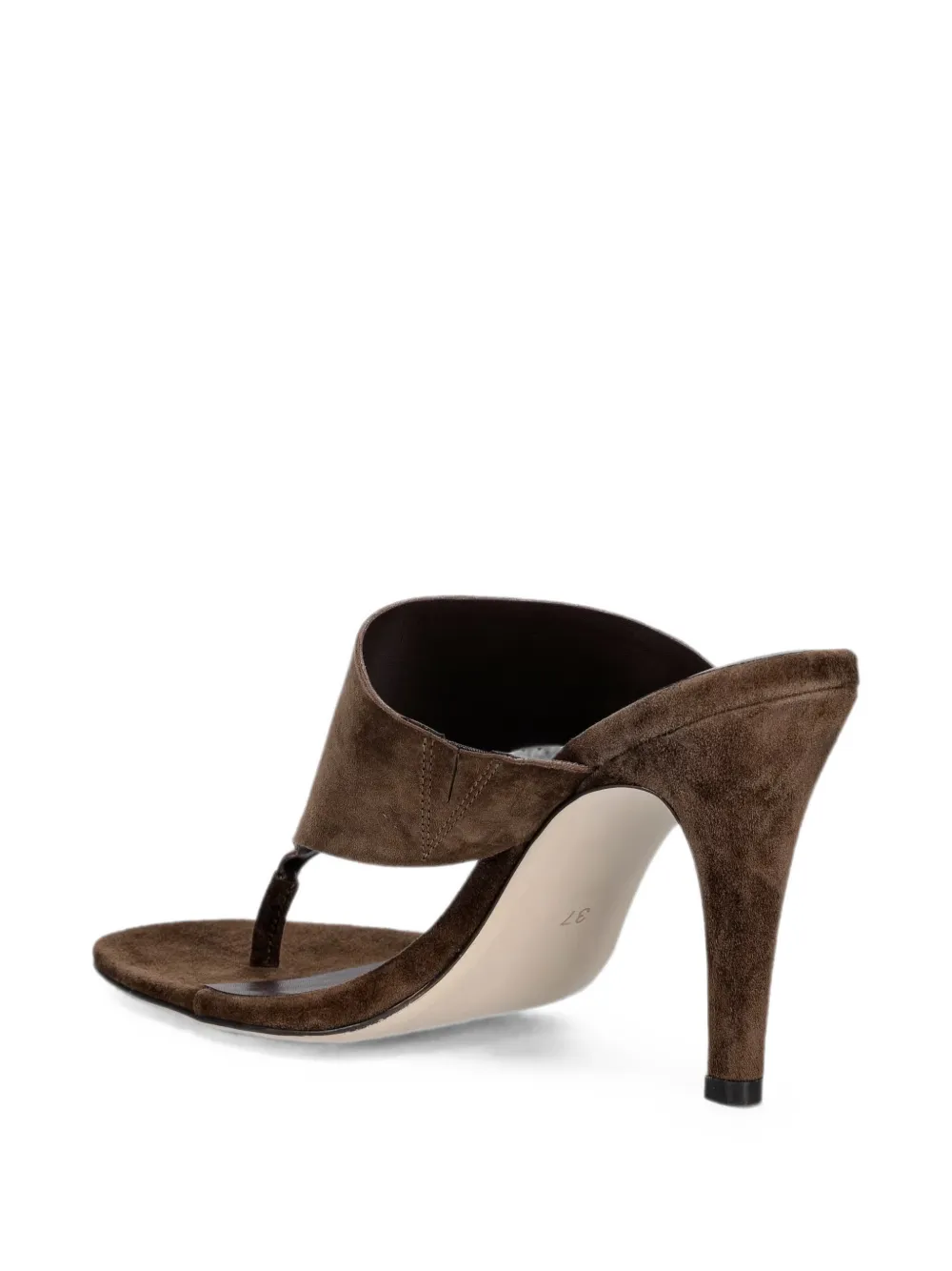 Jeffrey Campbell Marilla suede thong-strap sandals Bruin
