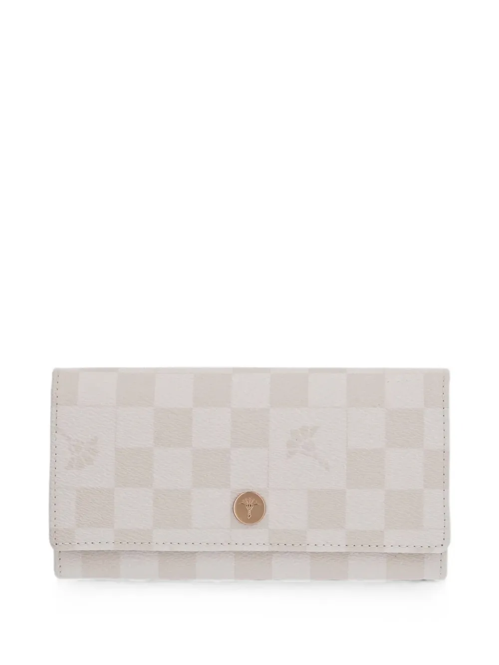 Joop! check-pattern logo-plaque wallet - Toni neutri