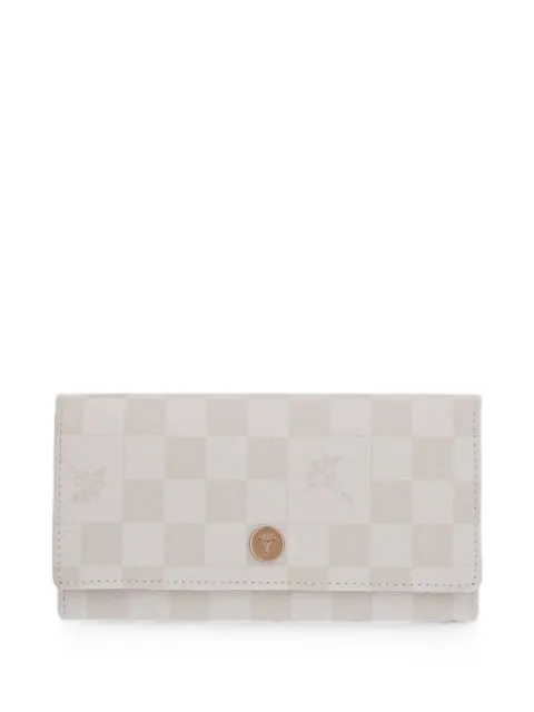 Joop! check-pattern logo-plaque wallet