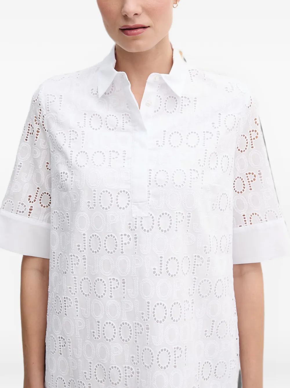 Joop! Deria mini-jurk Wit