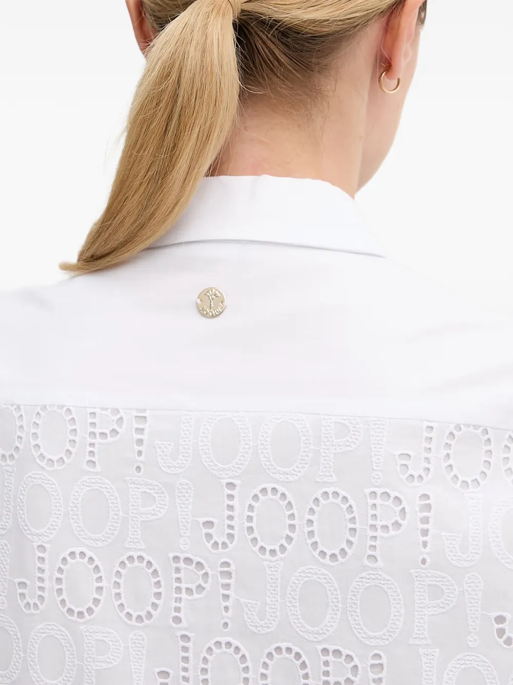 Joop! Deria mini-jurk Wit