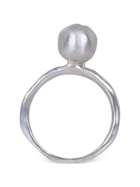 Rosa Maria anillo con efecto forjado