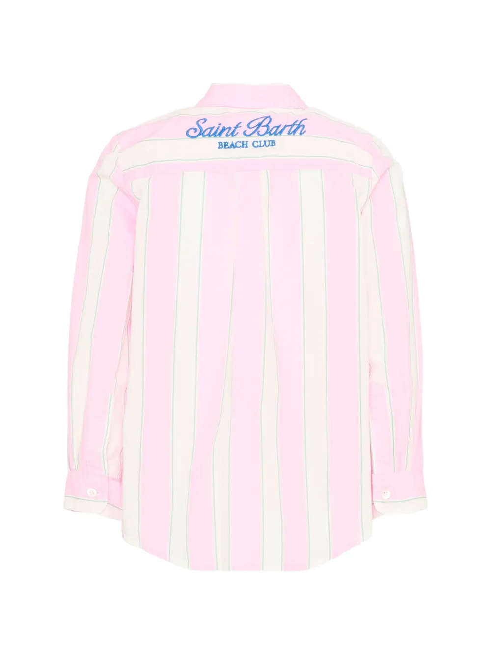 MC2 Saint Barth Kids Brigitte gestreept shirt Roze