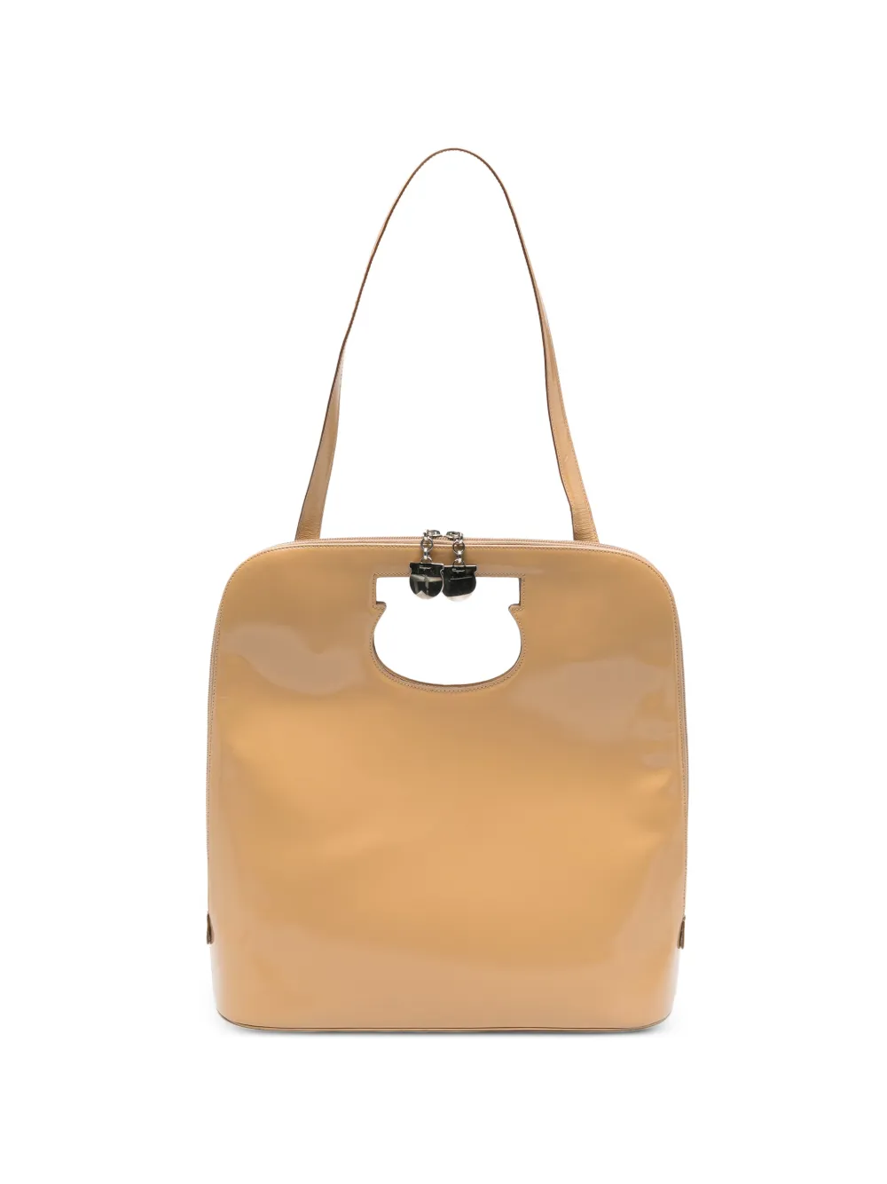 Ferragamo Pre-Owned 2010 Gancini-detail tote bag - Toni neutri