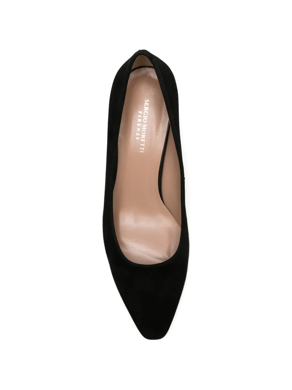 SERGIO MORETTI FIRENZE Pumps met blokhak Zwart