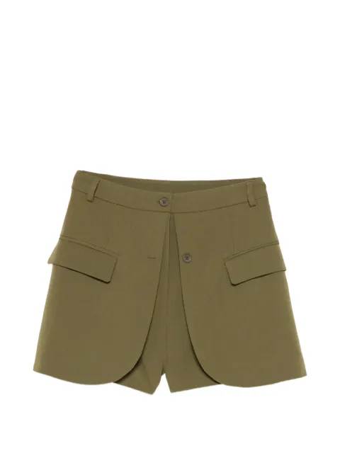 IMPERIAL layered panel shorts