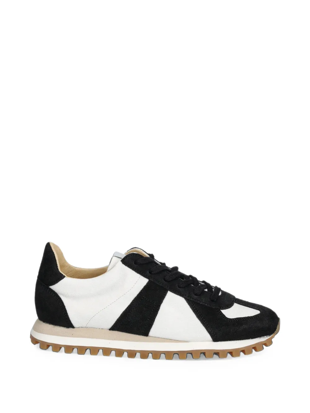 Novesta Suede-panelled Sneakers In White