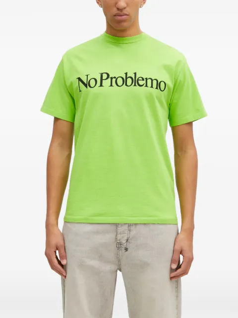 NO PROBLEMO No Problemo logo-print T-shirt