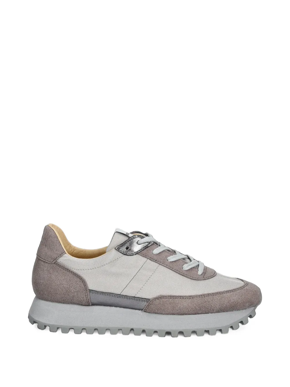 Novesta Marathon Runner S.trail Suede-panelled Sneakers In Gray
