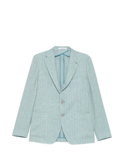Tagliatore herringbone-pattern blazer