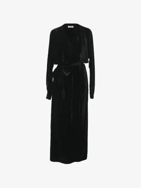 The Attico Gewickeltes Raquel Maxikleid
