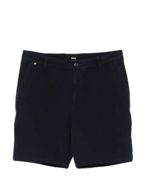 BOSS Kane logo-detail chino shorts